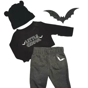 "LITTLE GHOUL"  Baby / Toddler / Child Matching Set - Stylish & Comfortable Alternative Kids Clothing