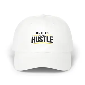 Origin of the Hustle Embroidered Baseball Hat