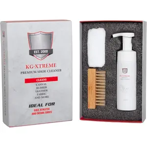 Shoe Care Kit - Includes Cleaner, Suede Kit, Black & Brown Polish, Brushes, Applicators & Cloths for  Shoes