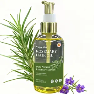 Rosemary Hair Oil, Refreshing Non-Greasy Nourishing Formula, Contains Coconut Oil, Promotes Thicker Hair, Stronger Roots, Hair Care Essential