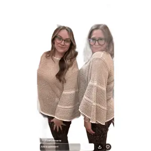 Taupe Tiff Crochet Top
