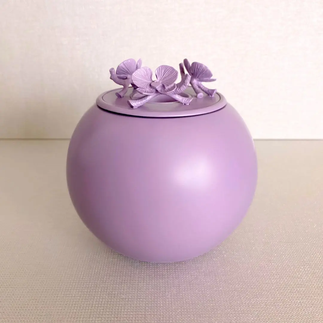 Orchid Urn for Dog & Pet Ashes - Handmade - Lavender [PRE-ORDER]