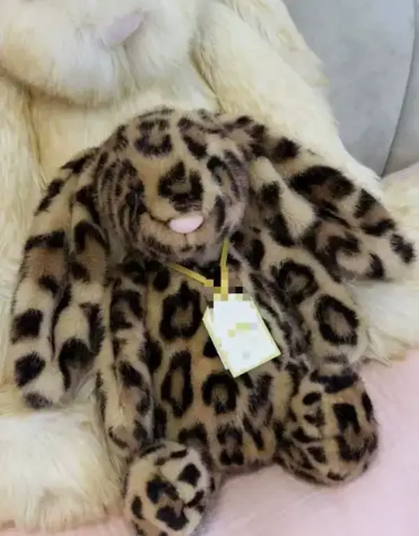 Hard to Find Jellycat Leopard Bunny | Luxury Plush Gift | Limited Stock USA, Jellycat Cobblehop Ruby Leopard Plush Bunny with Dust Bag, Rare Spotted Stuffed Animal, Collector Gift, NWT US Stock, Unique Gifts for Girlfriend