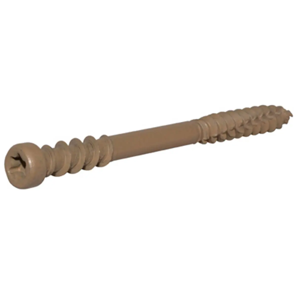 212 MAIN No. 10 x 3 in. Tan Star Drive Composite Deck Screws, Self-Drilling Dual Thread Outdoor Fasteners, Rust Resistant, Tan Star Drive Screws, Sailing Outdoor, Water Sports