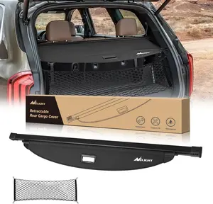 Nilight Retractable Shade Trunk Cargo Cover for Kia Telluride 2020-2025, Security Rear Cover with Trunk Storage Net, Automotive Interior Accessory Kit