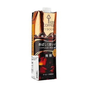 KEY COFFEE Sugar-Free Rich Black Coffee 1L - Authentic Japanese Brew, Ready-to-Drink Cold Brew Concentrate