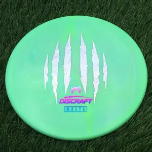Discraft ESP Swirl Malta with Paul McBeth 6X World Champ Claw Stamp - 175.2g - Light Green