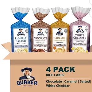 Quaker Rice Cakes, Variety Pack, 4 pk