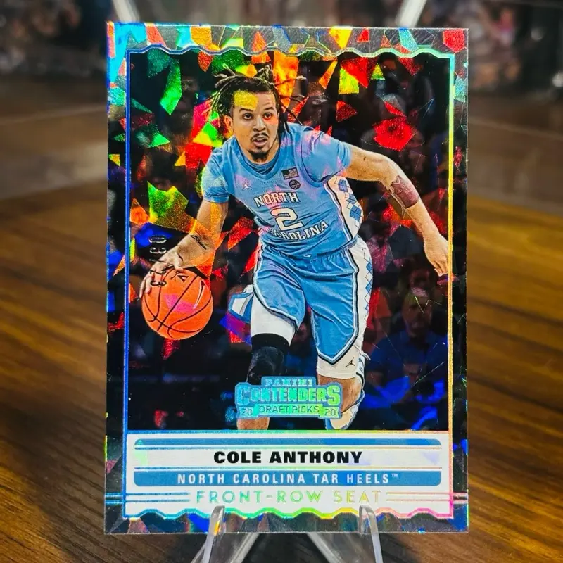 2020 Panini Contenders Cracked Ice 3/23 Rookie Cole Anthony Front Row Seat