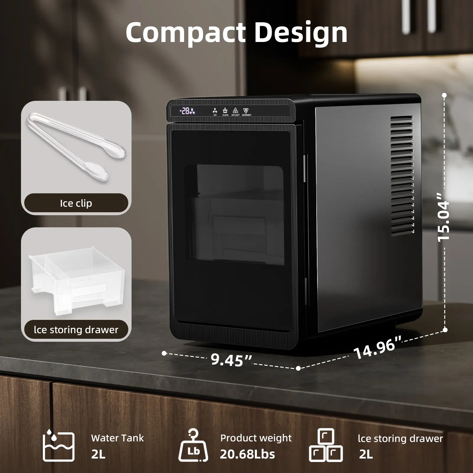 4CM Big Ice （Whiskey,Wine,Cocktail）