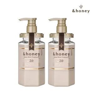 &honey Deep Moist Treatment 2.0 × 2 Honey-Infused Hydration Set for Dry & Damaged Hair