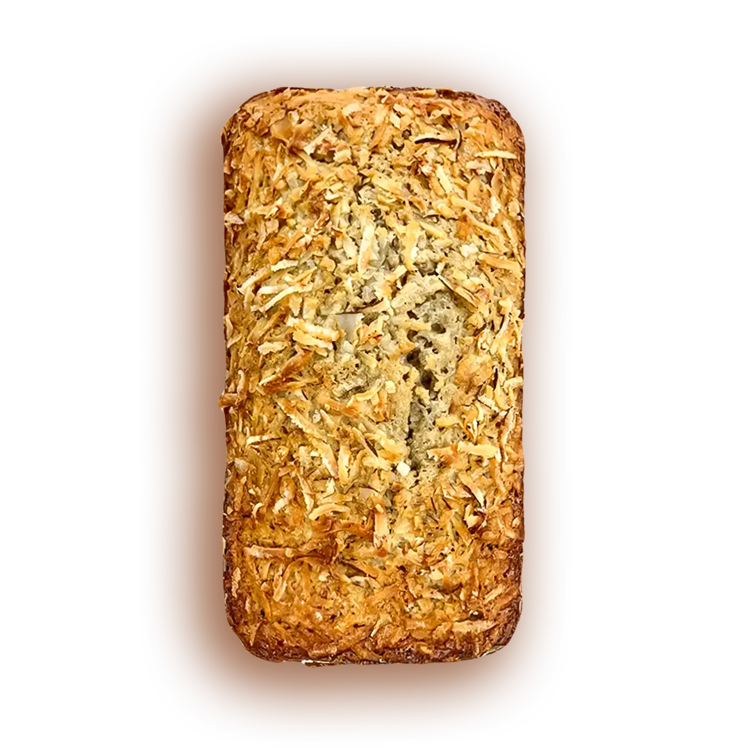 Banana & Coconut Bread – Soft, Moist & Tropical – Fresh-Baked, Real Ingredients, No Preservatives
