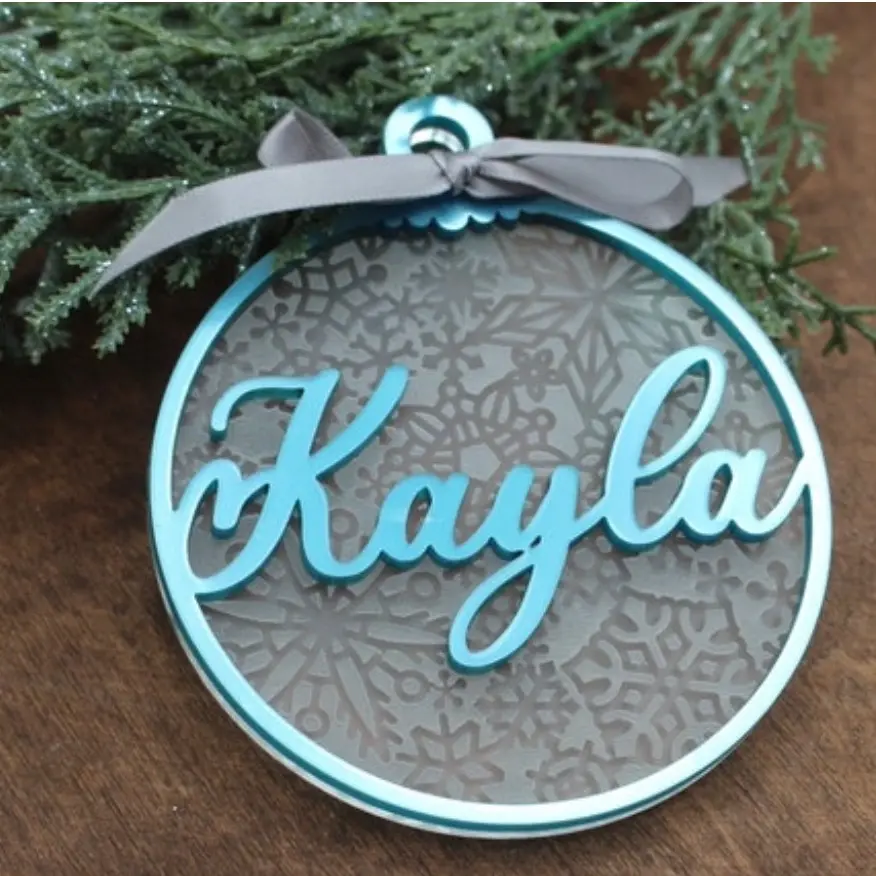 Personalized Name Ornament