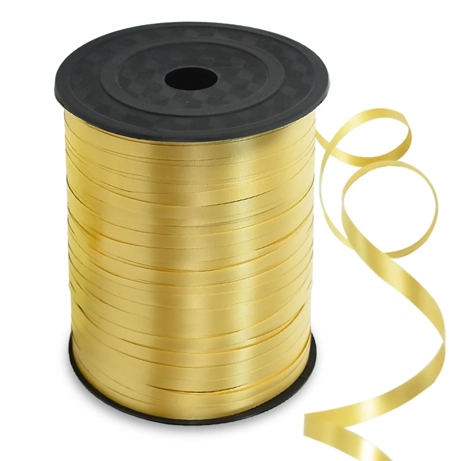 500 Yards Curling Ribbon-Balloon Ribbon-Balloon String for Art&Craft Decor,Gift Wrapping,Ribbons and Bows for Graduation Christmas New Year Birthday Gifts Supplies (Gold)