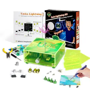 STEM Soldering Tesla Lightning Kit eUda+ – Easy DIY Electronic Science Kit – Unique STEM Gift for Kids – Fun Hands-On Learning & Building Toy