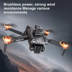 V198 MAX GPS Drone - Brushless RC Quadcopter with 4.5" Screen Remote, 5G FPV, Obstacle Avoidance, Foldable for Adults & Beginners