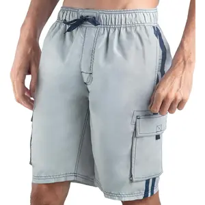 Men's Barracuda Swim Trunks, 9" Inseam (Regular & Extended Sizes) swim pant