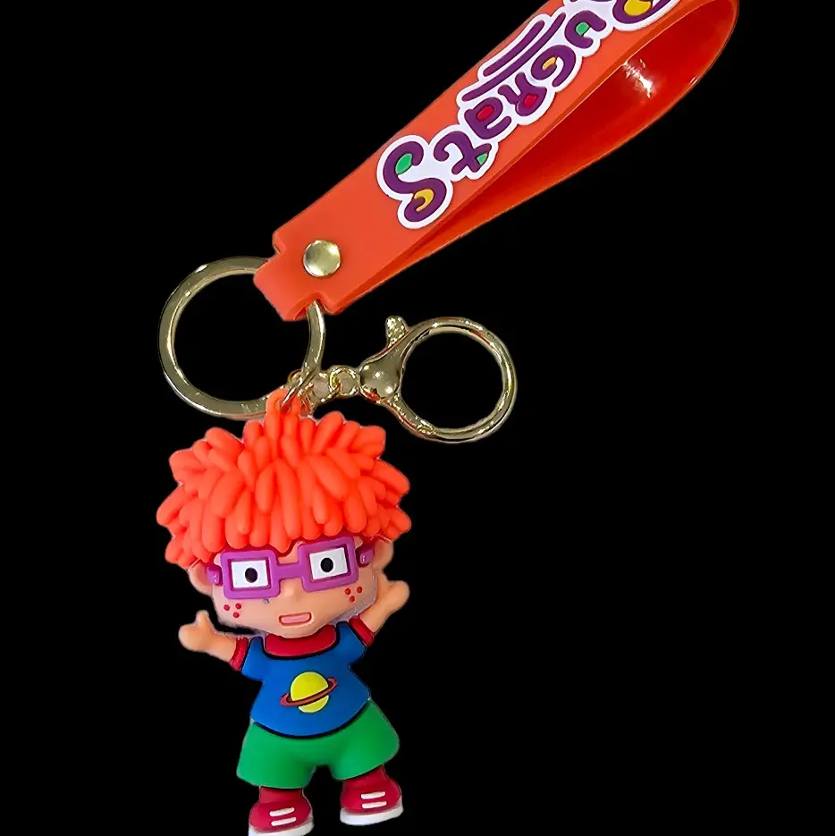 Rugrats Tommy and Chuckie Silicone Keychain