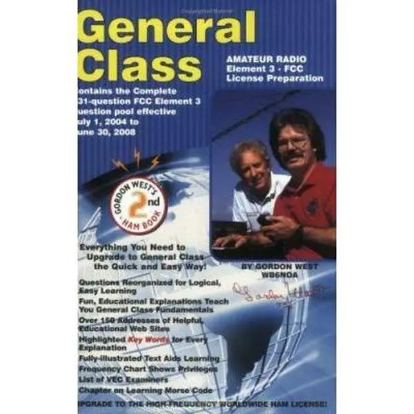 USED-General Class FCC License Preparation for Element 3 General Class Theory by Gordon West (Paperback)