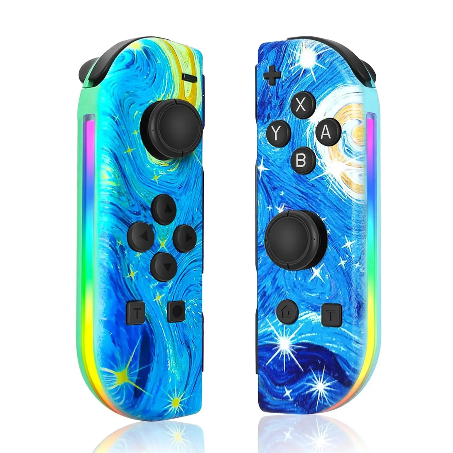 Wireless Gaming Controller for Nintendo Switch/lite/oled, DualVibration Function Replacement Parts, Wake-Up SwitchButton Joy Con Design Wireless Gaming Controller for Nintendo Switch/lite/oled, DualVibration Function Replacement Parts, Wake-Up SwitchButton Joy Con Design