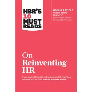 USED Book - Hbr's 10 Must Reads on Reinventing HR (with Bonus Article People Before Strategy by RAM Charan, Dominic Barton, and Dennis Carey) by Review, Harvard Business (Paperback) - english