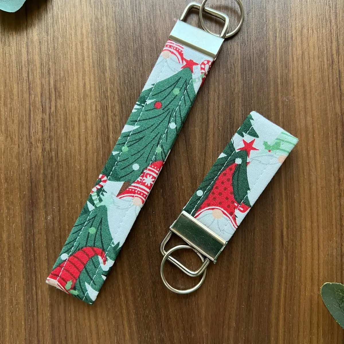 Christmas Gnome Key Fob