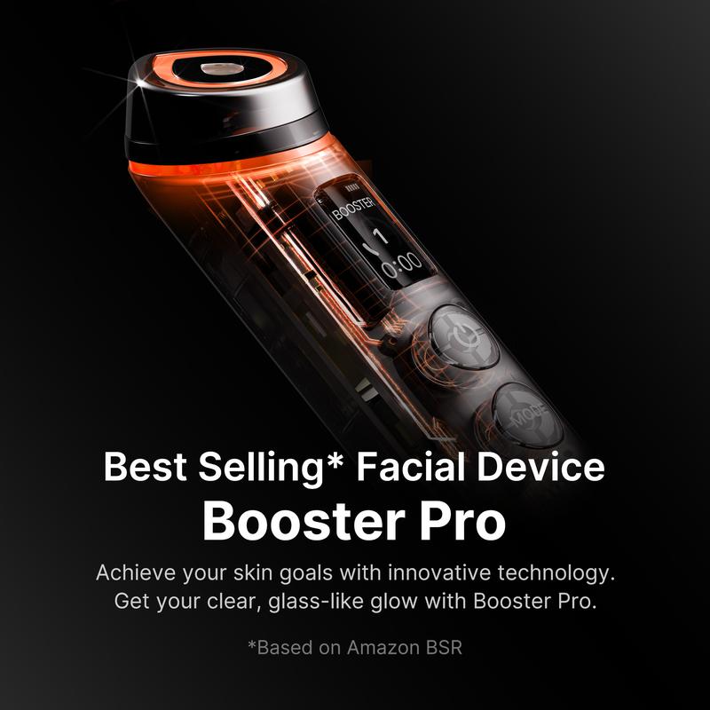 [medicube] AGE-R Booster Pro -  PINK (New) / Black ㅣKbeauty Viral Glass Glow Device for Glowy Glass Skin Facial Comfort