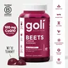 Goli Beets Cardio Gummy - Beet Root Extract & 100mg CoQ10, Gluten-Free, Vegan, Non-GMO, and Gelatin-Free. Nature's Great Superfood