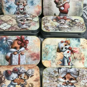 Valentine Tin Box / Trinket Box