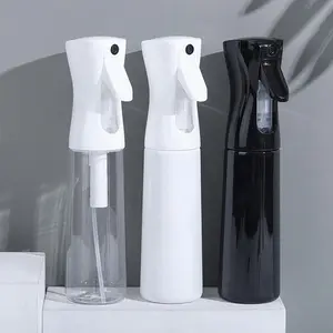 300ml High Pressure Spray Bottles Refillable Bottles Continuous Mist Watering Can Automatic Salon Barber Water Sprayer Bottle Container