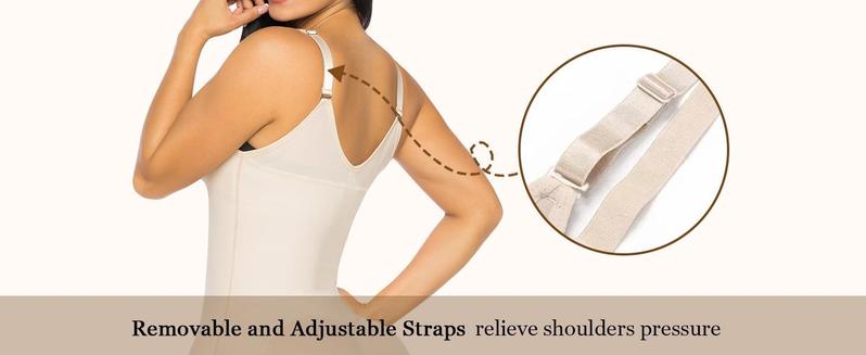 YIANNA Fajas Colombianas  for Women Tummy Control contouring Garment with Zipper Crotch shapewear