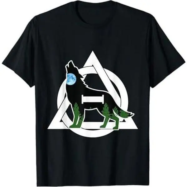 Therian Theta Delta Wolf Dog T-Shirt