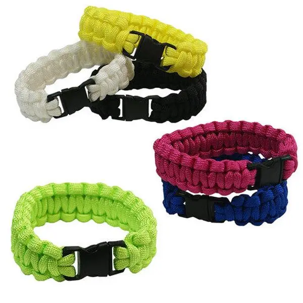 Paracord Bracelets, Small, Solid Colors, Nylon, Kids Friendship Bracelets, Kids Crafts, Paracord Camp Projects