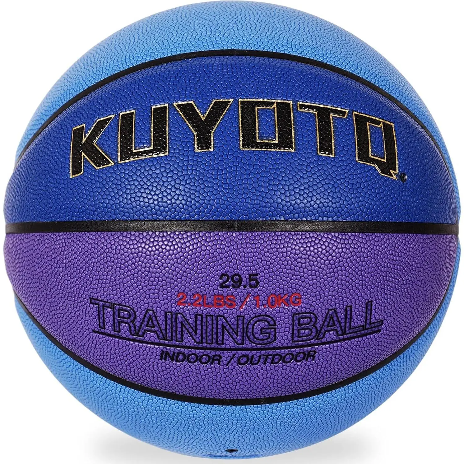 3lbs/2.2lbs Weighted Heavy Basketball 29.5/28.5"  Size 7/6 Outdoor Basketball Equipment for Improving Ball Handling Dribbling Passing and Rebounding Skill(deflated)
