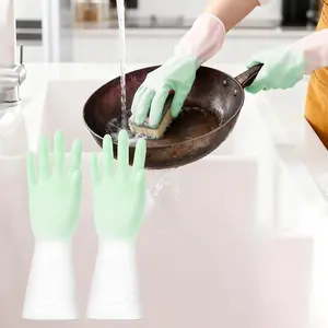 Kitchen cleaning gloves (3 pairs), dishwasher specific kitchen gloves, waterproof kitchen cleaning gloves, household cleaning gloves, durable laundry gloves, cleaning supplies, multifunctional use