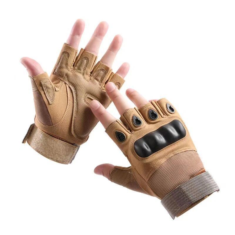 Half-Finger Tactical Gloves – Breathable, Anti-Skid and Wear-Resistant for Outdoor Hunting, Training, Fitness, Cycling and Sports Half-Finger Tactical Gloves – Breathable, Anti-Skid and Wear-Resistant for Outdoor Hunting, Training, Fitness, Cycling and Sports