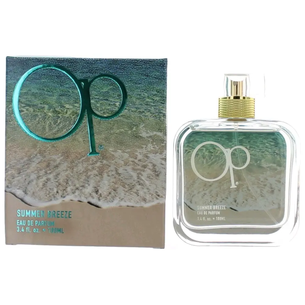 Ocean Pacific OP Summer Breeze Women's Floral-Aquatic EDP Spray, 3.4 fl oz (3-3.9 fl oz Range) - Floral & Fresh Aquatic Scent Fragrance for Beach Getaways, Floral Women's Fragrance, Fresh Aquatic Scent Women's Fragrance