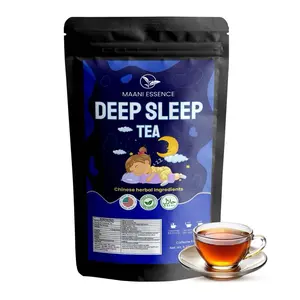 Deep Sleep Tea , Chinese Sleep tea , calming herbal tea with wild Jujube , lily, and Red date . Relaxing tea helps reduce anxiety and stress . Relaxation tea with a lot of Chinese herbs helps women with menstrual pain kidney natural blend natural herbal b