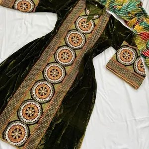 Afghani winter dress XL size سایز اکسل