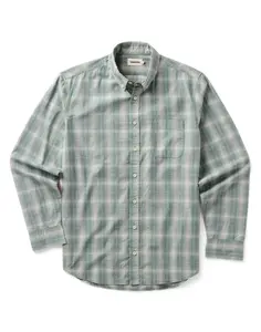 Taylor Stitch The Jack Shirt in Sea Moss Plaid