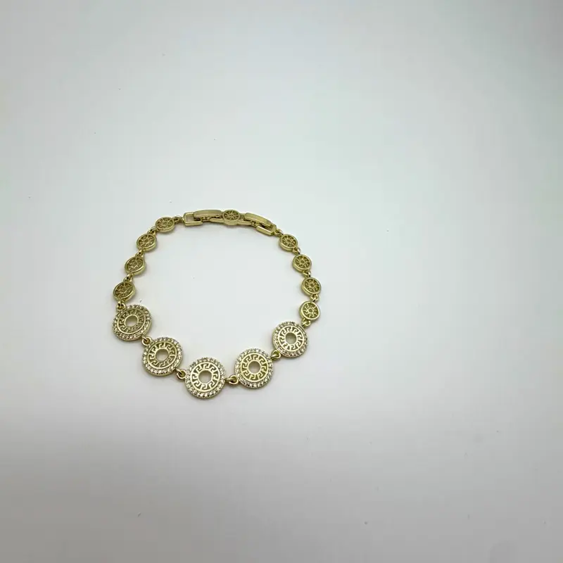 Azteca Sun Bracelet, 7-7.5 in Size