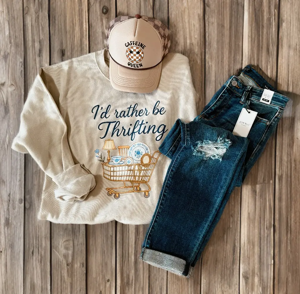 Thrifting Sweater