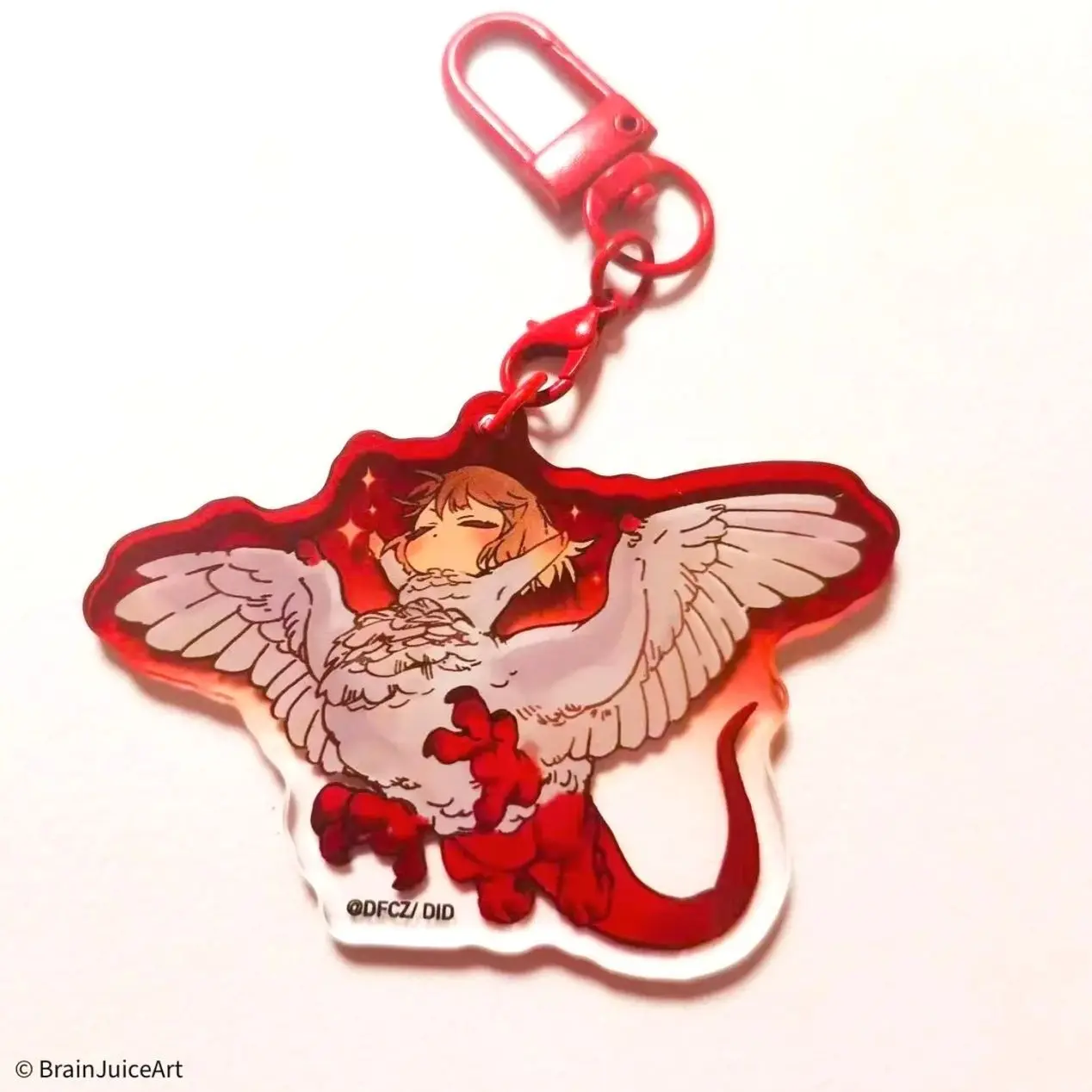 Dungeon Meshi Falin Chimera keychain by Artist @Chadaniu_ Cute Keychain