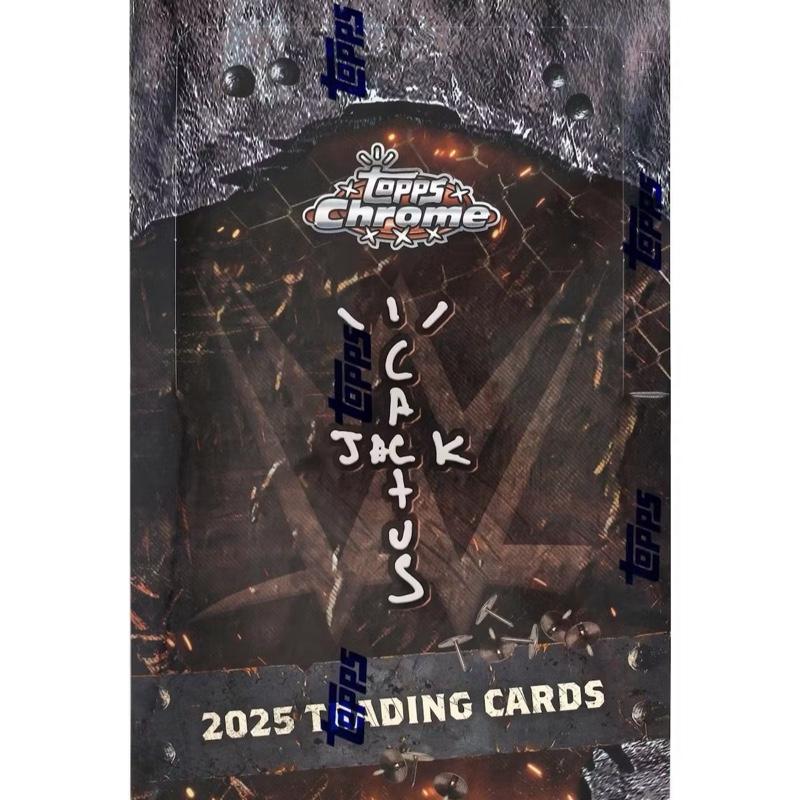 2025 WWE Topps Chrome Cactus Jack Hobby Box