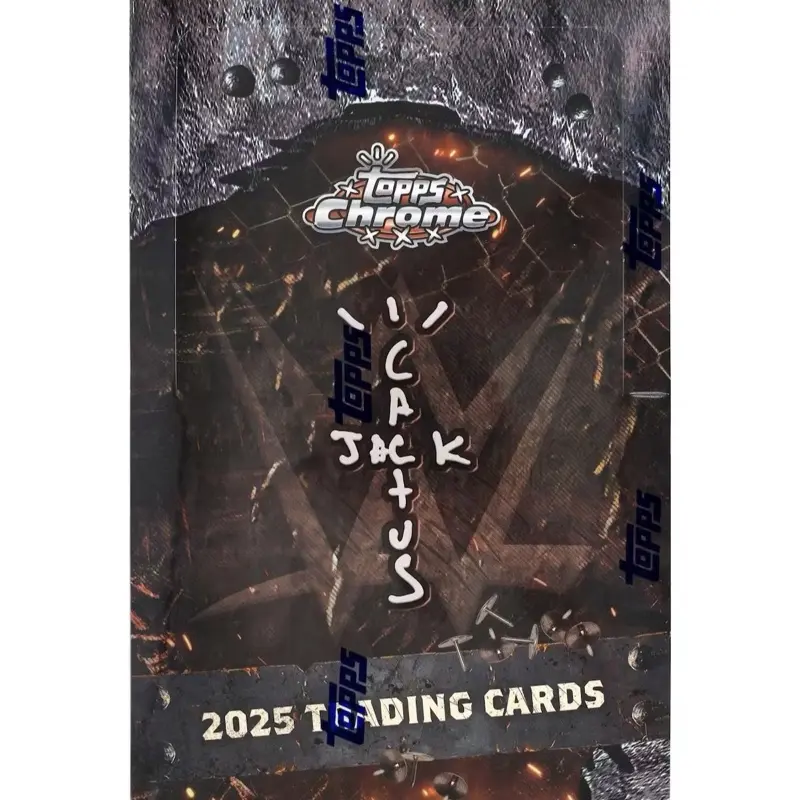 2025 WWE Topps Chrome Cactus Jack Hobby Box