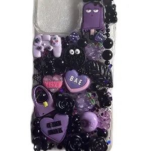 Purple Rain Freestyle iPhone Case - Colorful Design with Unique Characters and Patterns Custom Personalized
