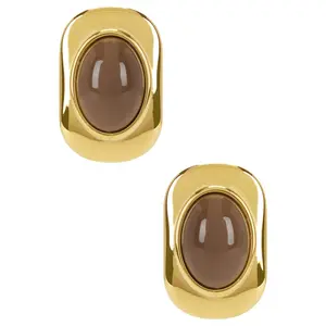 petit moments Ashley Earrings in Brown