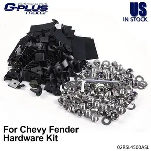 Fender Flares Screw Bolt Hardware Kit Fit For Chevy Pocket/Rivet Style Universal