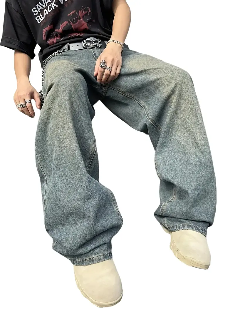 baggy jeans opium - TikTok Shop