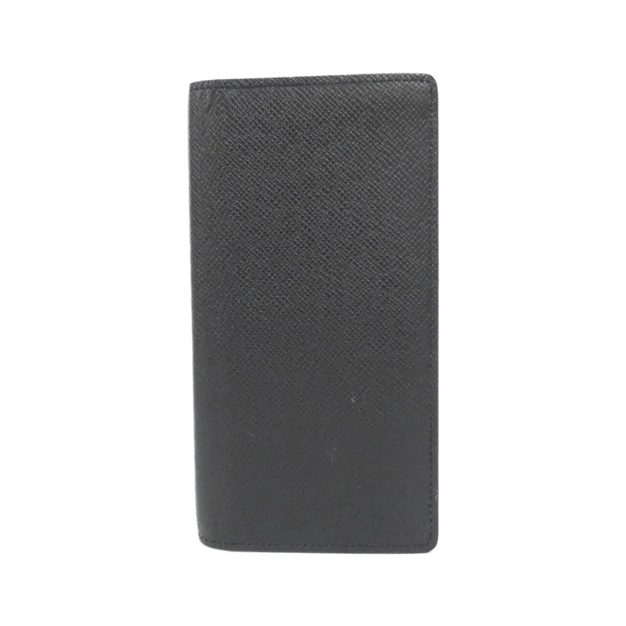 Pre-owned Louis Vuitton Calfskin Small Leather Goods Taiga Long Bifold Wallet